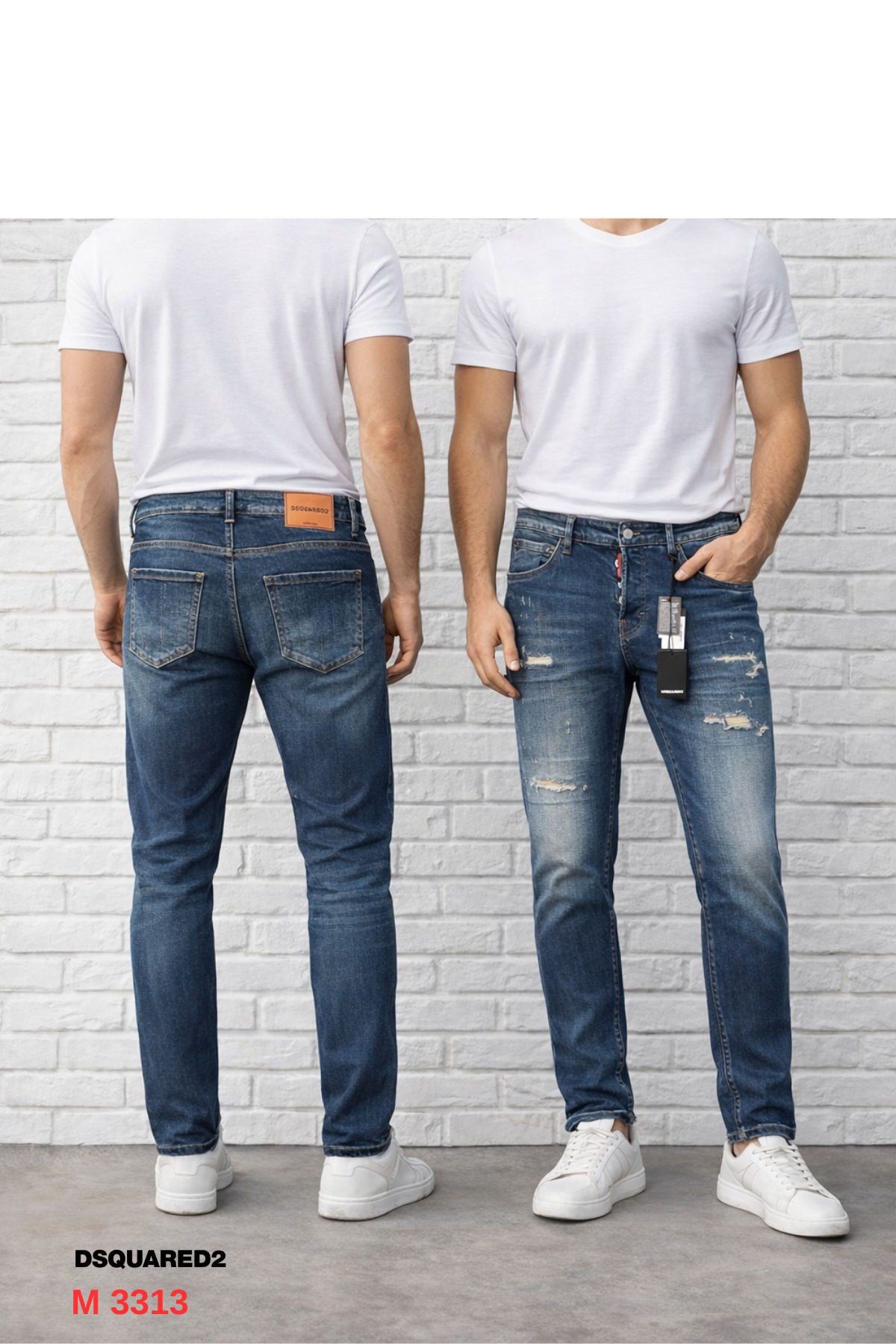 DSQUARED2 MAVİ ERKEK DENİM PANTOLON - MODERN SLIM FIT