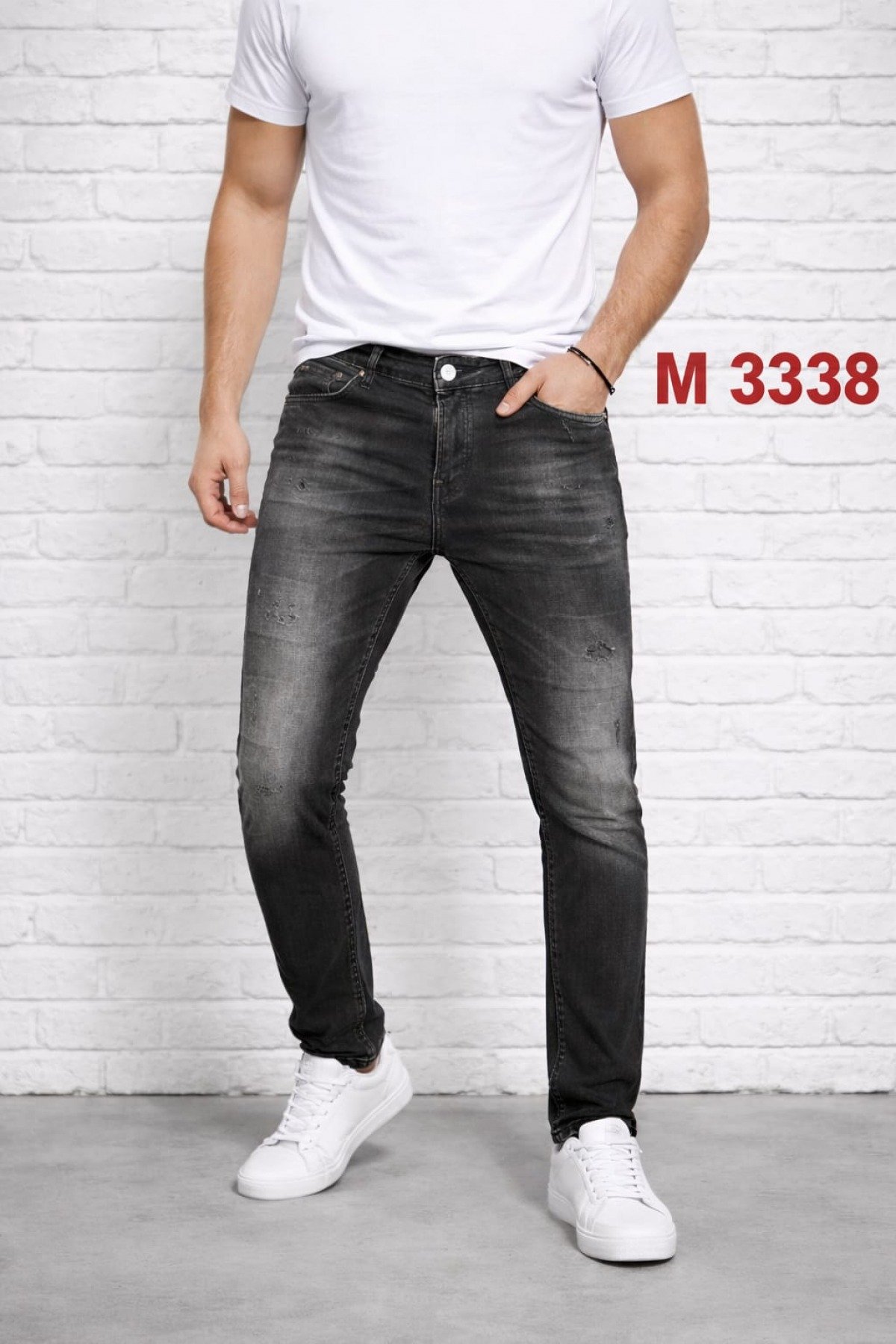 Dsquared Model Antrasit Yıkamalı Slim Fit Erkek Jean